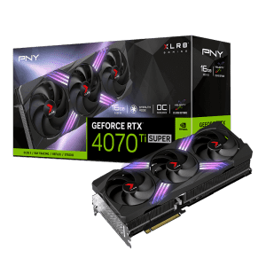 PNY GeForce RTX 4070 Ti SUPER 16GB XLR8 Gaming VERTO