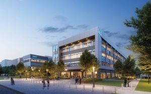 Intels Chip-Fabrik bei Magdeburg (Rendering)