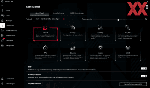 Die Software des ASUS ROG Zephyrus G14