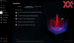 Die Software des ASUS ROG Zephyrus G14