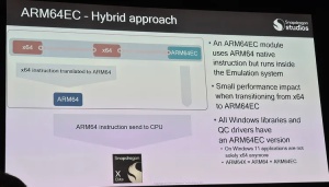 Qualcomm Snapdragon X Elite GDC24 (Quelle: TheVerge)