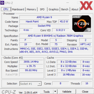 GPUz und CPUz des ASUS ROG Zephyrus G14