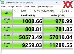 SanDisk Desk Drive, 8TB Benchmarks