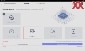 Die Software des MSI Prestige 16 AI Studio