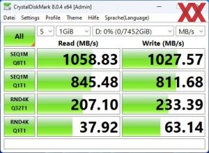 SanDisk Desk Drive, 8TB Benchmarks