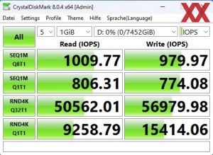 SanDisk Desk Drive, 8TB Benchmarks