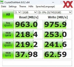 SanDisk Desk Drive, 8TB Benchmarks