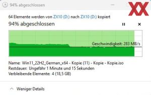 Netac Portable SSD ZX10, 2 TB, Benchmarks 80%