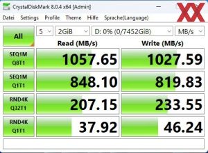 SanDisk Desk Drive, 8TB Benchmarks