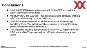 ISSCC 2025 Intel HD-SRAM