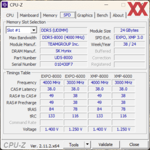 Teamgroup T-Force XTREEM ARGB DDR5-8000 CL38