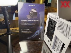 Sparkle eGPU Studio-G 850 auf der CES 2025