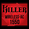 rivet networks killer wireless ac 1550 logo