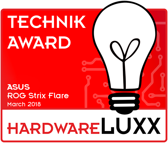 asus rog strix flare award