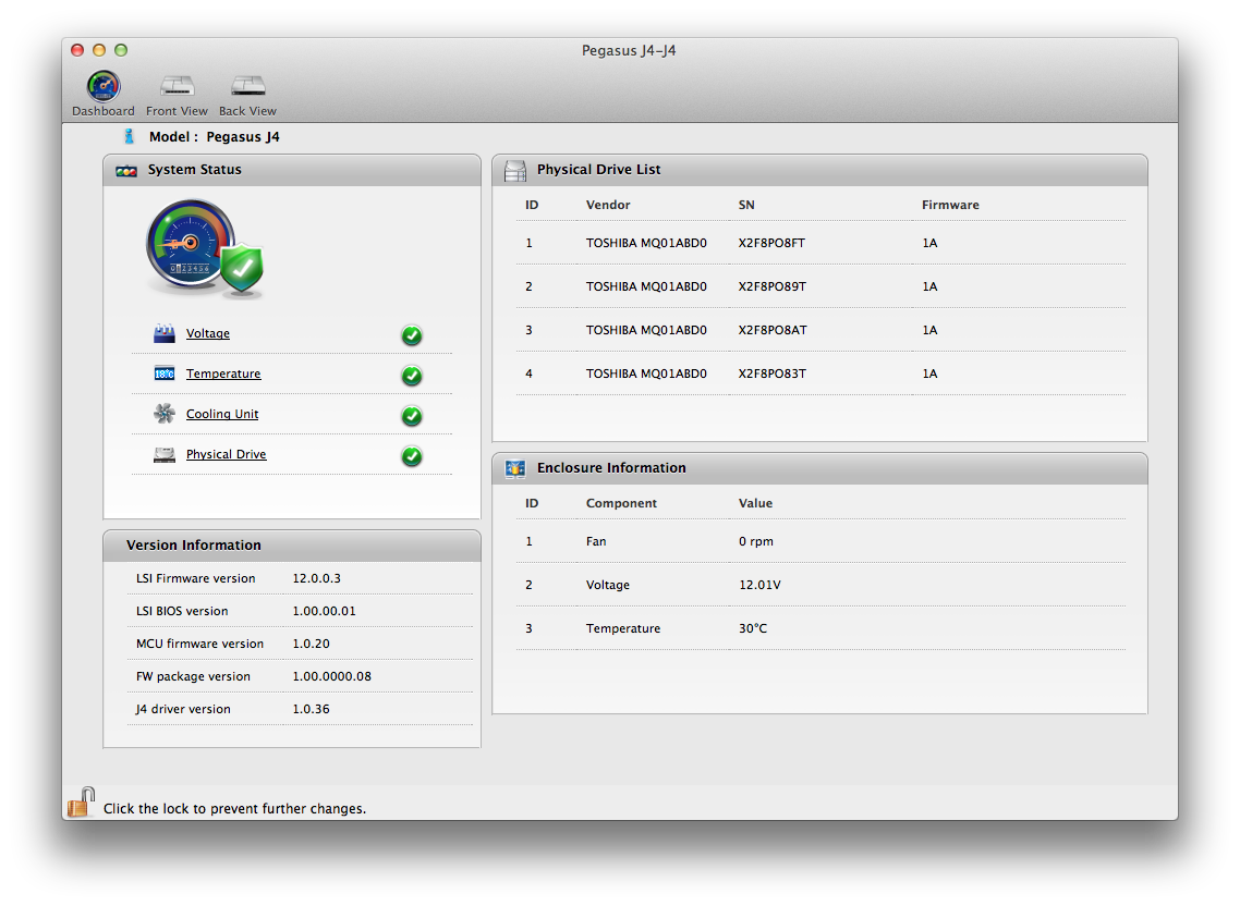 Firmware settings. "Pegasus Design System Pro". Внешний Promise Pegasus j4. How to upload Firmware in MCU Factory.