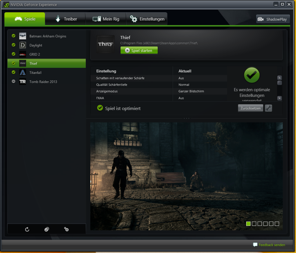 NVIDIA GeForce Experience Thief