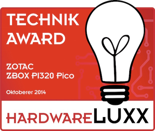 zotac zbox pi320 pico award