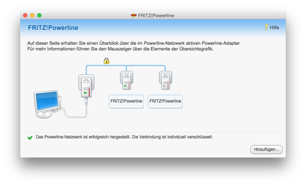 AVM FRITZ!Powerline Software