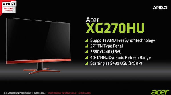 AMDs FreeSync alias Adaptive Sync