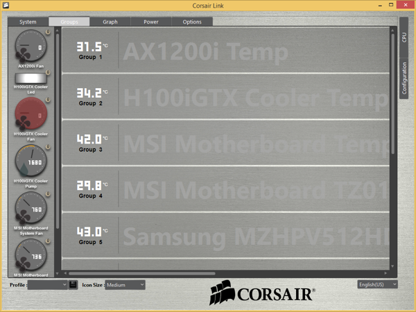 Corsair Link Software