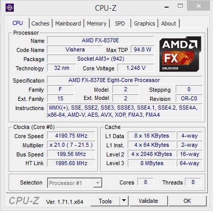 Fx 8370 разгон по шине