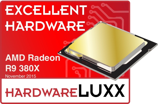 Excellent Hardware Award für die AMD Radeon R9 380X