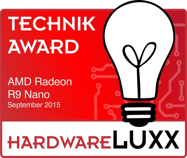 Technik-Award für die AMD Radeon R9 Nano