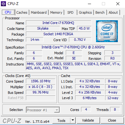 PREDATOR CPUZ