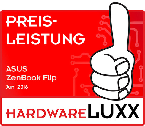 Das Verhältnis aus Preis und Leistung stimmt beim ASUS ZenBook Flip UX360CA-C4019T