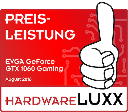 award evga gtx1060gaming