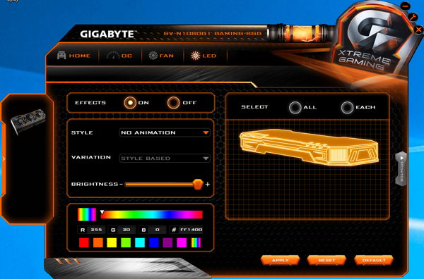 Gigabyte Xtreme Gaming Software