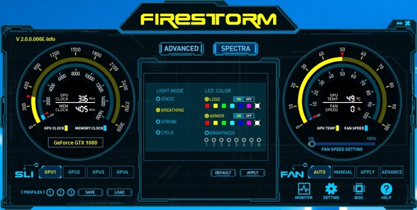 Zotac Firestorm Software