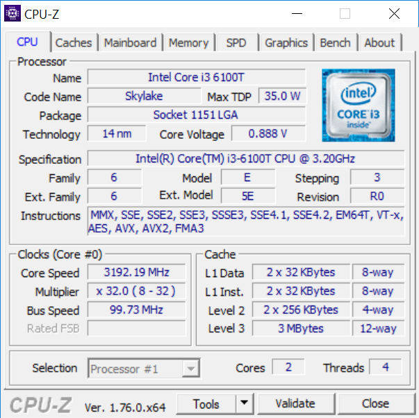 msi cubi2plus cpuz