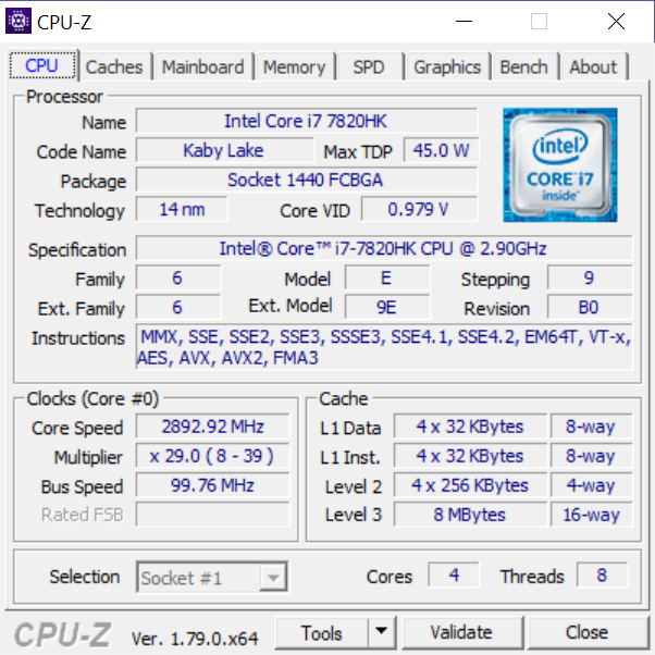 alienware17 cpuz