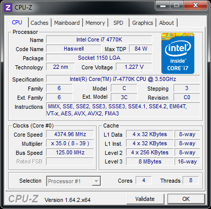 cpuz 125MHz-strap