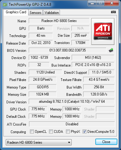 MSI6850_GPU-Z