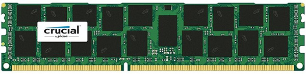 crucial 16gb ddr3 1600 cl13 ecc registered