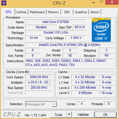 cpuz6700OC