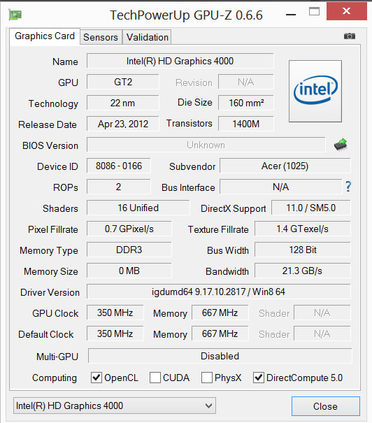 Acer Aspire S7