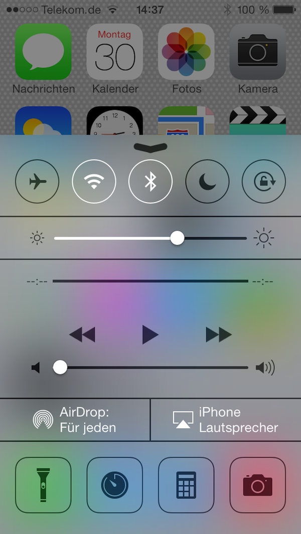 Das neue Control Center