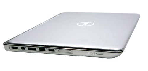 Dell XPS 15z Seite links