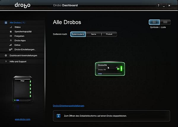 drobo5n dash 02s