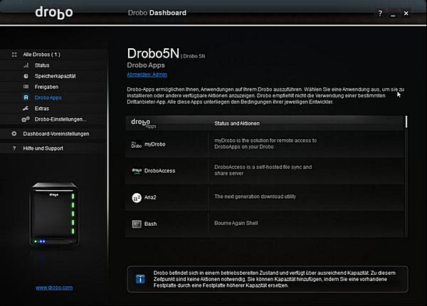 drobo5n dash 17s