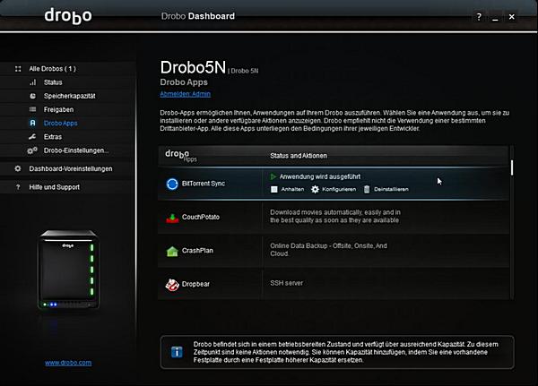 drobo5n dash 29s