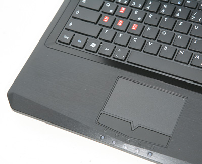 Medio Erazer X6813 Touchpad