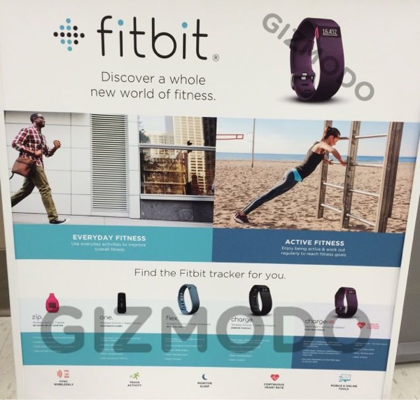 Fitbit Charge und Charge HR Marketing-Material