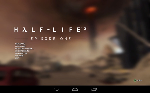 Half-Life 2: Episode One auf dem NVIDIA Shield Tablet