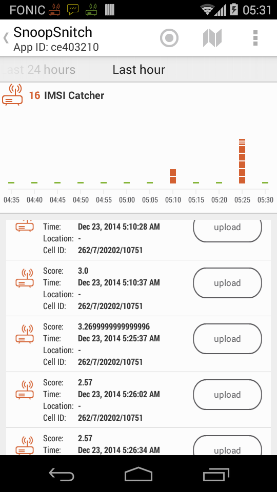 SnoopSnitch für Android erkennt IMSI-Catcher und stille SMS