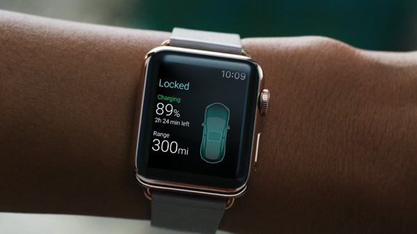 Apple Watch App von Volkswagen