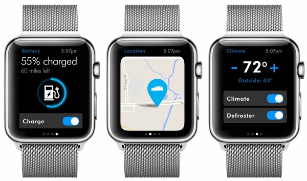 Apple Watch App von Volkswagen